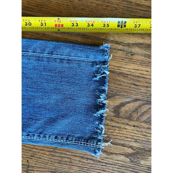 TRUE RELIGION Blue Denim White Stitch Micky Big T Jeans  Mens Size 33 - Picture 10 of 11